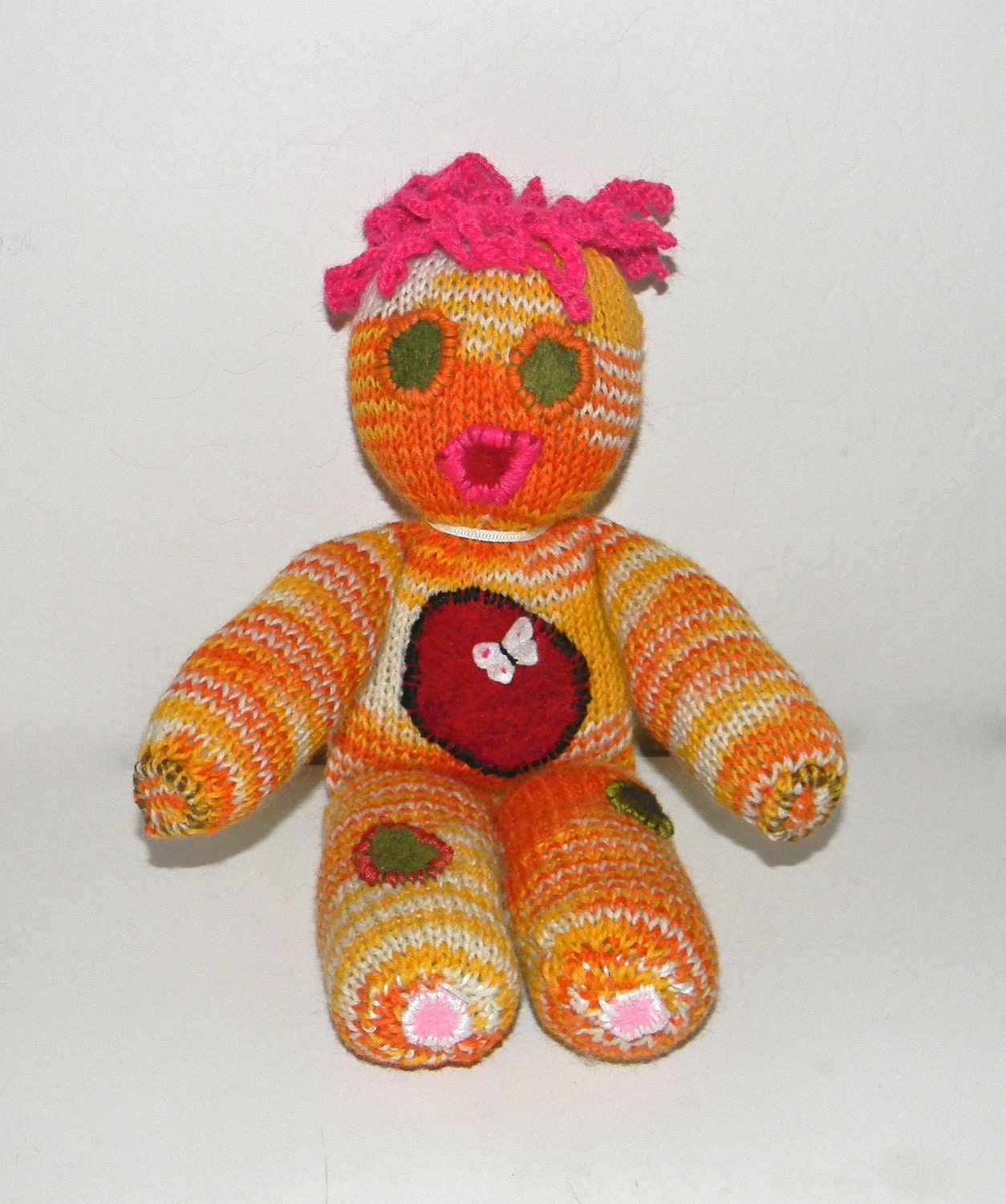 Knitted doll Pattern - PDF file