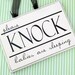 Please Knock Babies Sleeping Sign, Twins Sign, Daycare Please Knock...