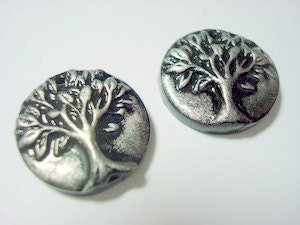 Little Trees of Life Polymer Clay Beads