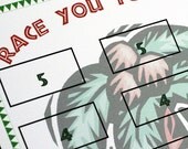 Race You to the Top Printable Place Value Game and Skill Sheet