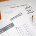 Ghosts in the Cemetery Printable Halloween Game and Skill Sheet