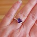Alexandrite Silver Ring Made to order in your size