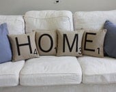 HOME Letter Pillows - CASES ONLY