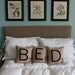 BED Letter Pillows - CASES ONLY