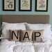 NAP Letter Pillows - CASES ONLY