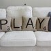 PLAY Letter Pillows - Inserts Included