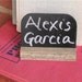 12 mini reclaimed wood chalkboards