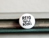 Read More Books - 1 inch button pin