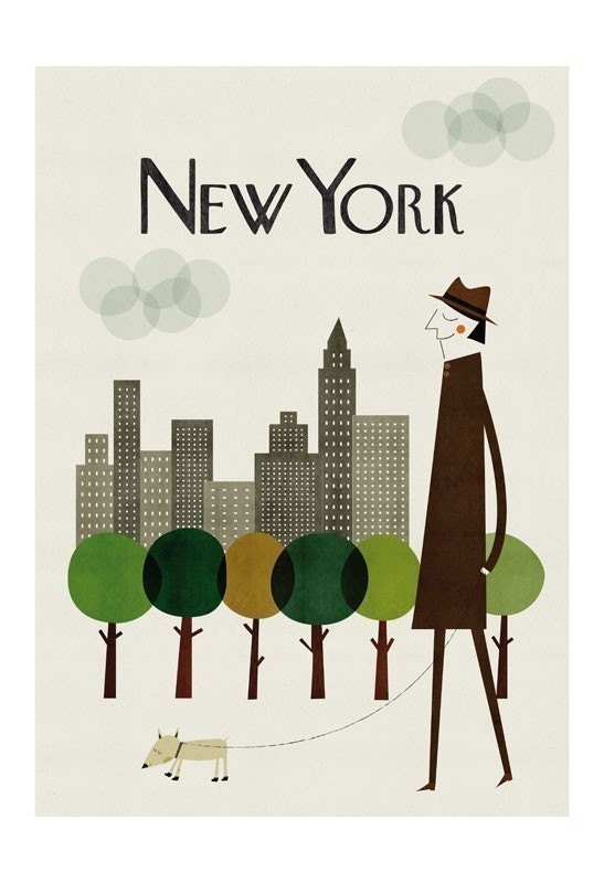 New York big print