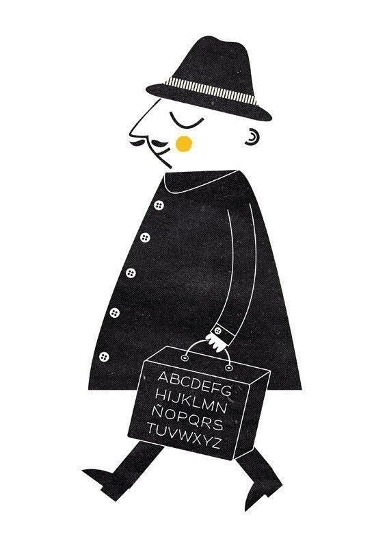 The typographer print