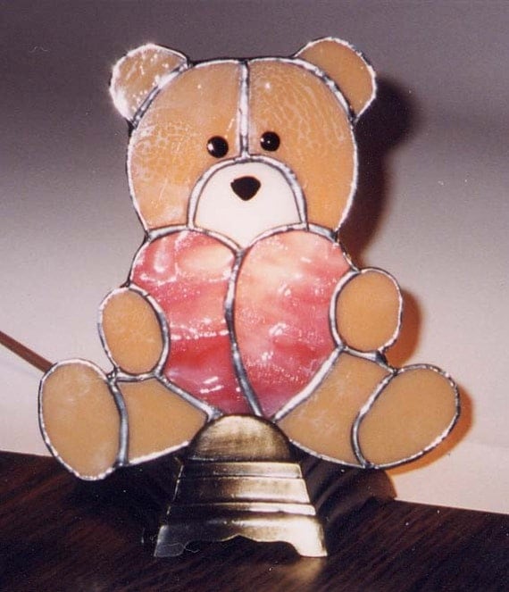Glass Teddy Bear