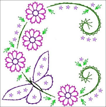 ... greeting cards embroidery designs free paper card embroidery pattern