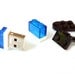 1GB Nano USB Stick in a 1x2 Lego Plate many colours available