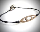 Brass Deco bracelet