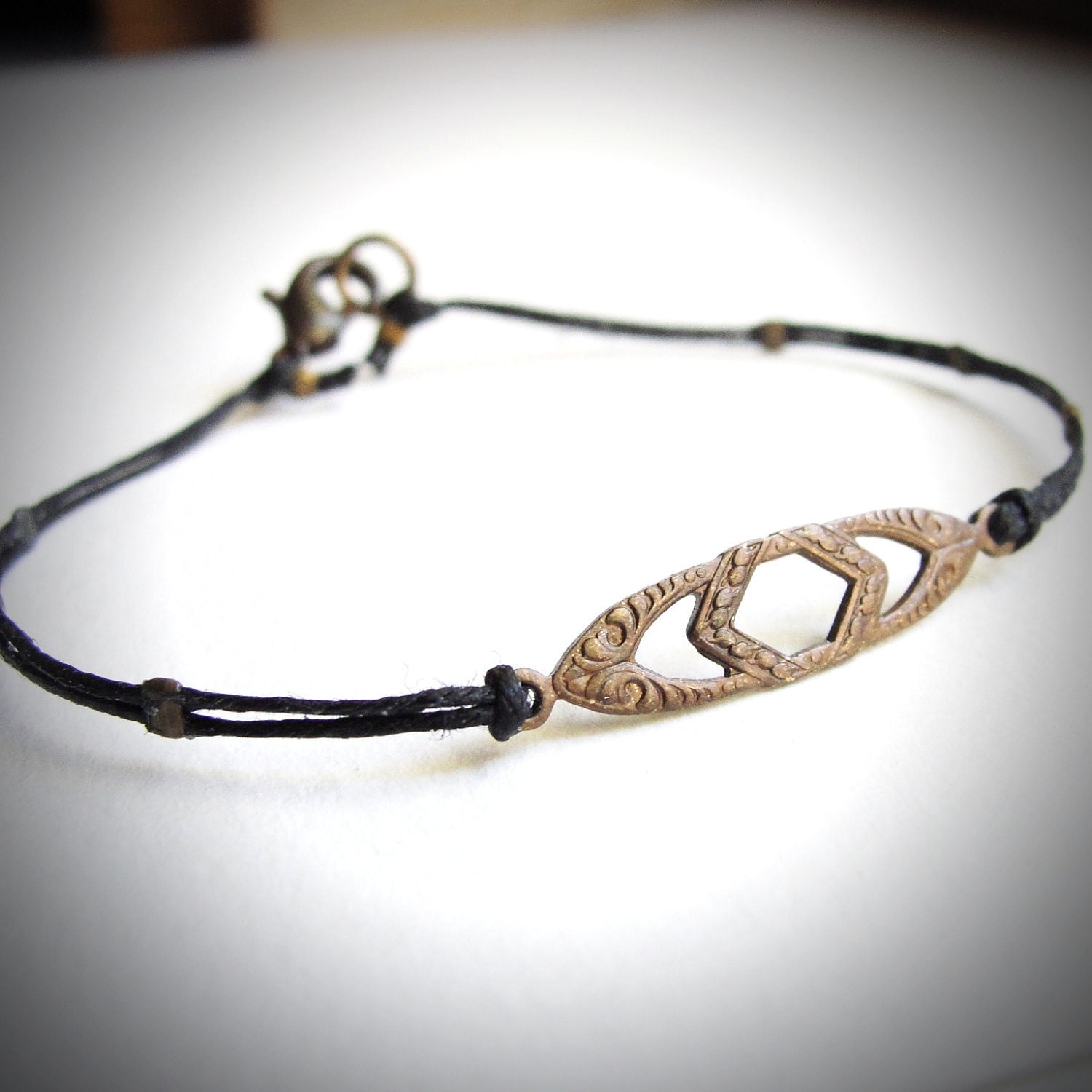 Brass Deco bracelet