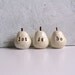 Mothers Day ... Handmade decorative polymer clay pears ... 3 Word Pears ... let it be