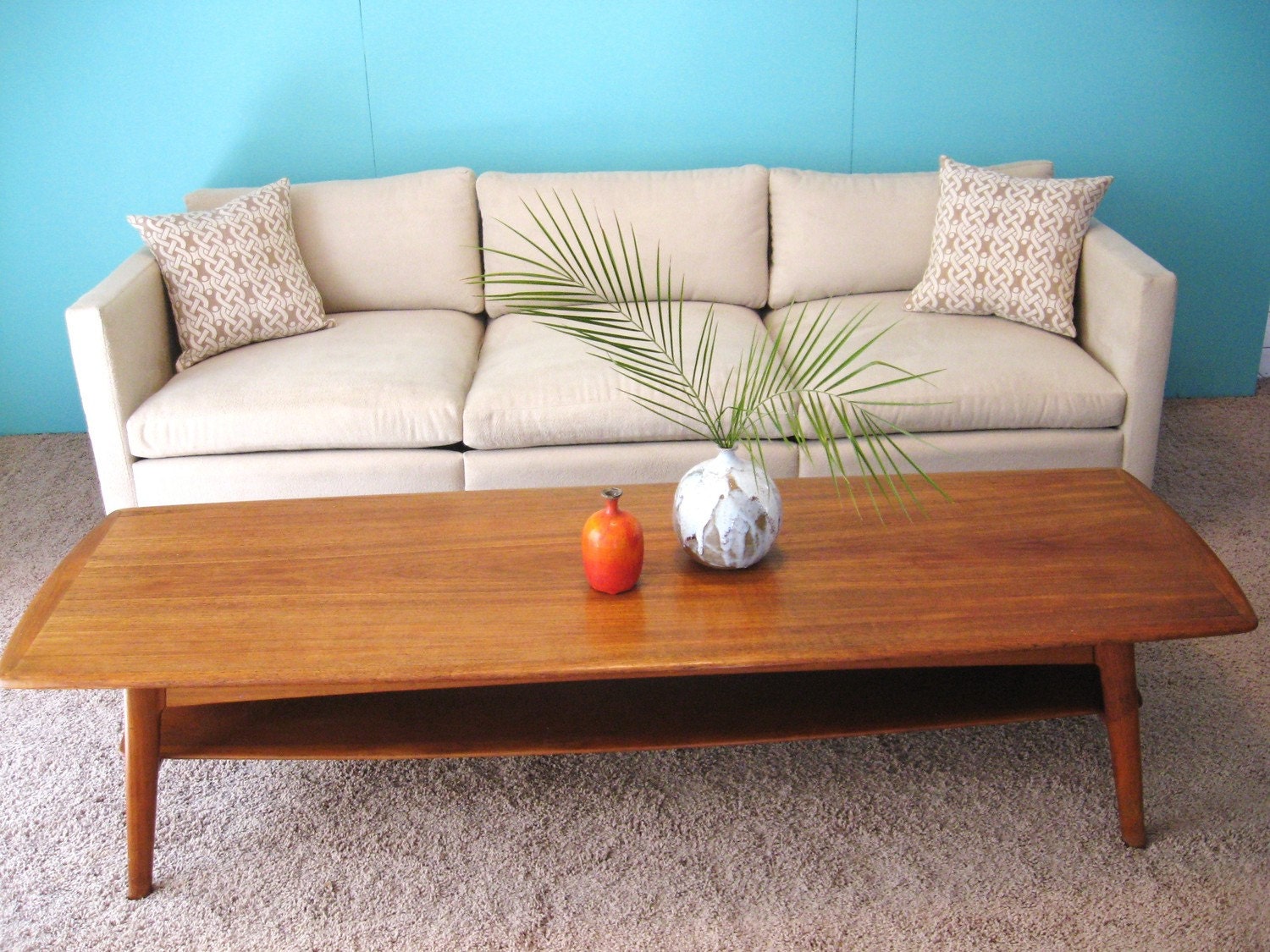 Mid Century MODERN Vintage Charles Pfister KNOLL SOFA