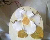 Jewelry/ Key Holder with Magnolia Flower