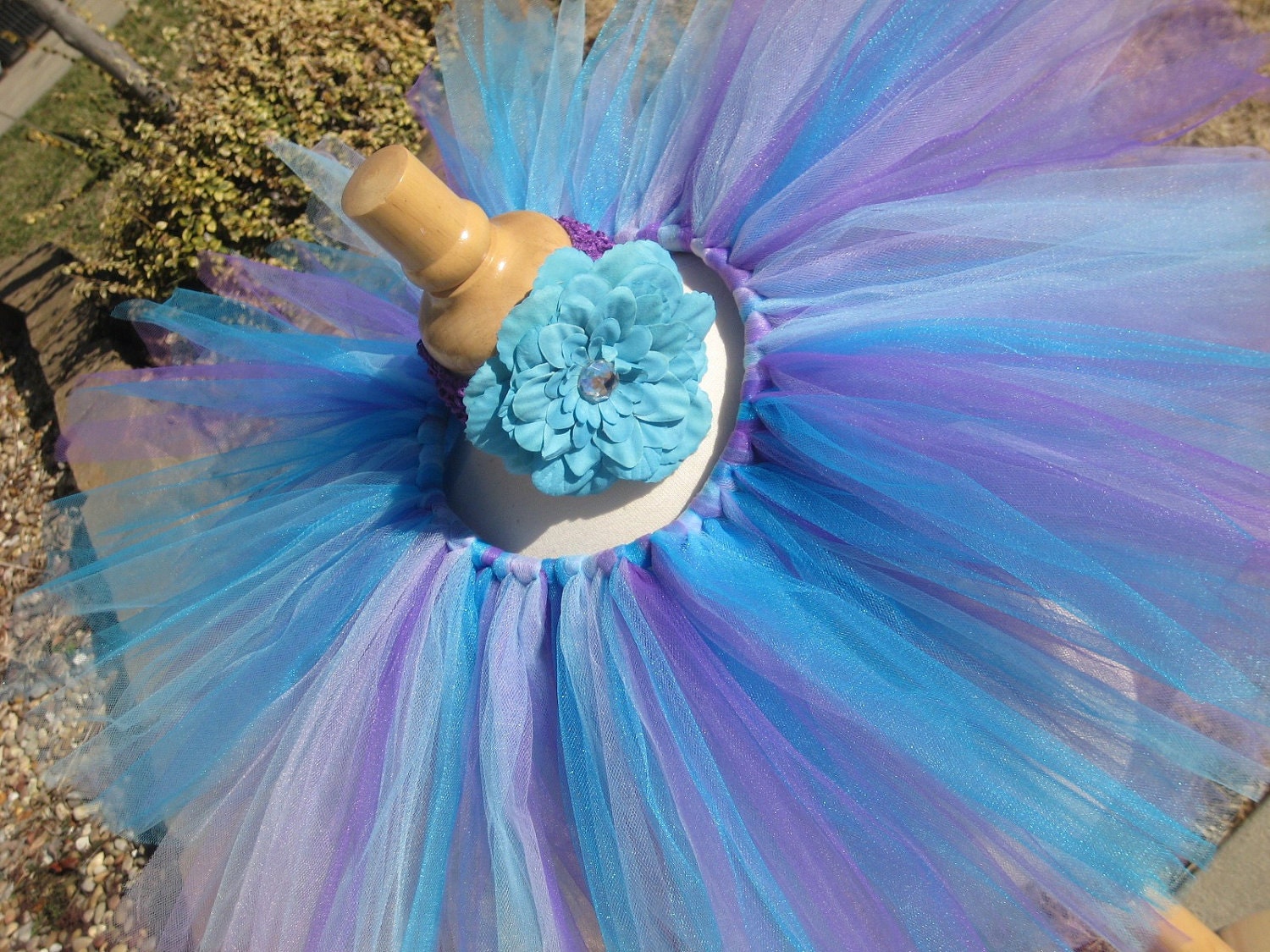 15% off Tutu Super Fluffy blue turquoise lavender purple skirt newborn 3m 6m 12m 18m 24m 2t 3t  Birthday princess dress photos