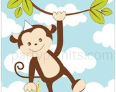 Monkey Birthday Party Game Give the Monkey a Hat Il_170x135
