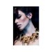 Statement Necklace Gold Crystal Rhinestone Bib Necklace Statement Jewelry by Ezzaexclusive