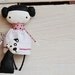 Little Doll with dogs