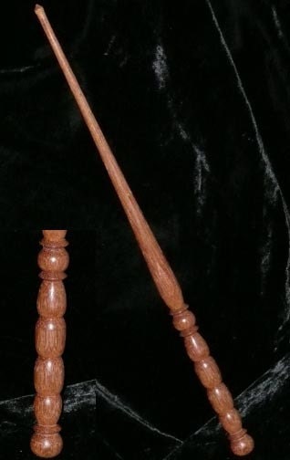 JATOBA Handmade Magic WAND, Pagan, Wicca, WIZARD, Fairy, Druid