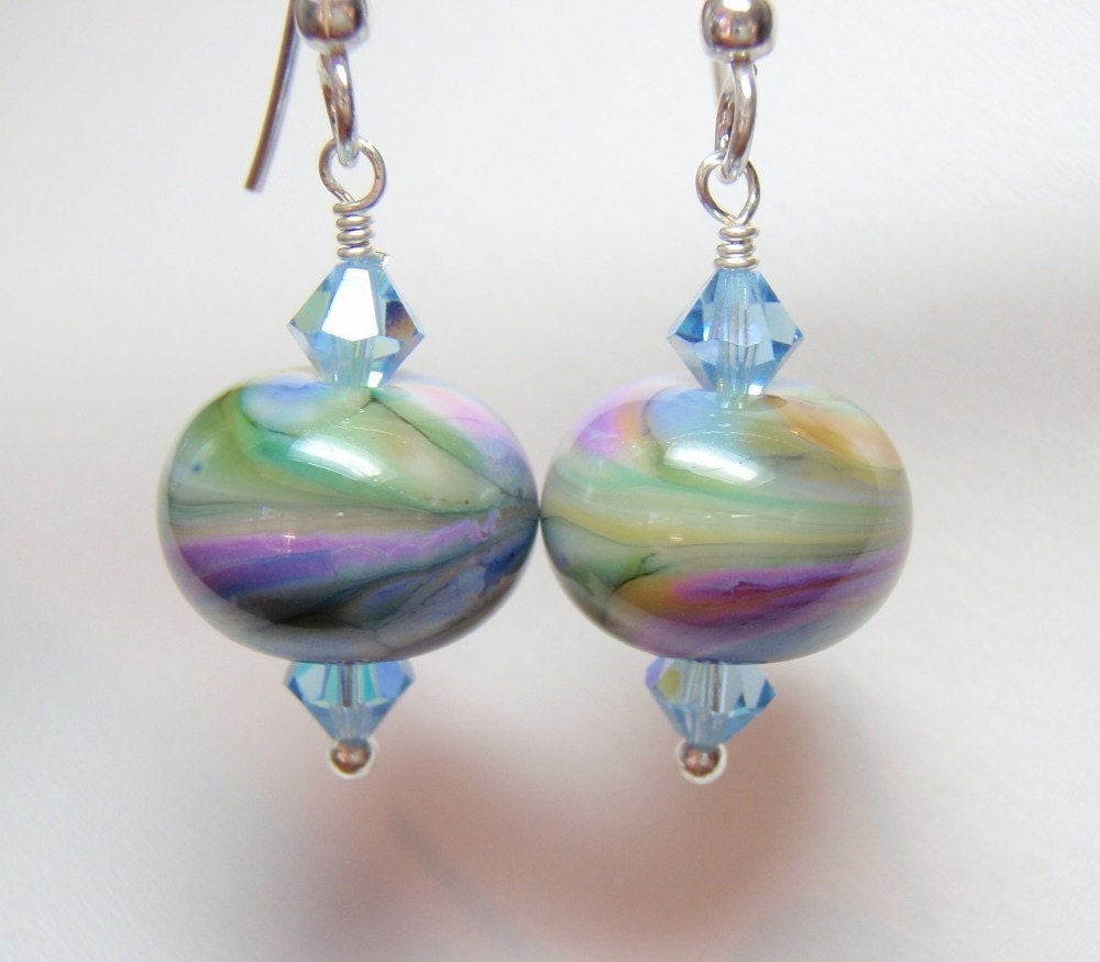 Dawn swirl earrings