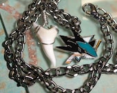 Hockey Necklace - San Jose Sharks