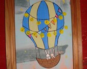 Fly Away With Me 5 x 7 Original Framed Painting