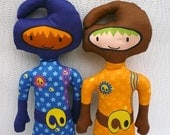 Blue Organic Space Cadet Sew-It-Yourself