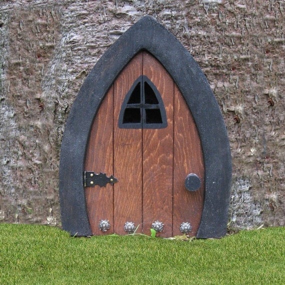 Gnome doors, Fairy Doors, Faerie Doors, Elf Doors, 9 inch.