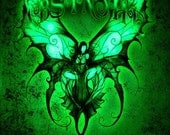 Green Fairy Absinthe print by Jesse Lindsay - 11 x 17 inch