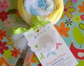 Wash Cloth Spoon Lollipop
