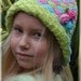 Rose Buds Crocheted Hat Pattern/eBook Sizes Infant/Toddler/Child/Adult
