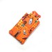 Cell Phone Gadget Case With Flap Smartphone iPhone Droid Blackberry Cell phones on Orange