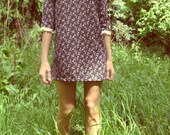 Vain and Vapid Lux Lisbon Floral Print Summer Sun Dress CUSTOM SIZE
