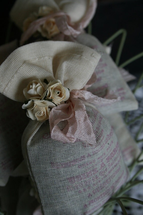 SACHET - French Lavender- great for wedding favors, showers and gifts-