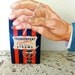 Reserved for MODPOP66 - Vintage Complete Box of Transparent Cocktail Swizzle Straws, Approx 400, Great 50s Martini Graphics, Barware Collectible