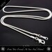 24 High Quality 18 Inch Fine 1.2mm Silver Plated Snake Chain Necklaces - Glass tiles, Scrabble tiles, dog tags, dominos, and bottle caps