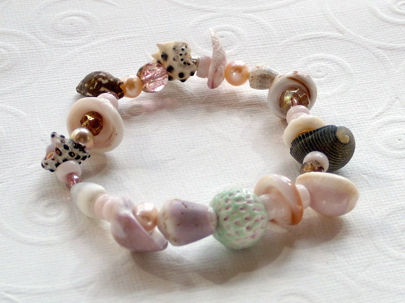 Sea Shell Stretch Bracelet