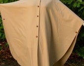Vintage CAMEL WOOL CAPE, Cloak, poncho, classic, hood, one size fits most, winter warmth, great style