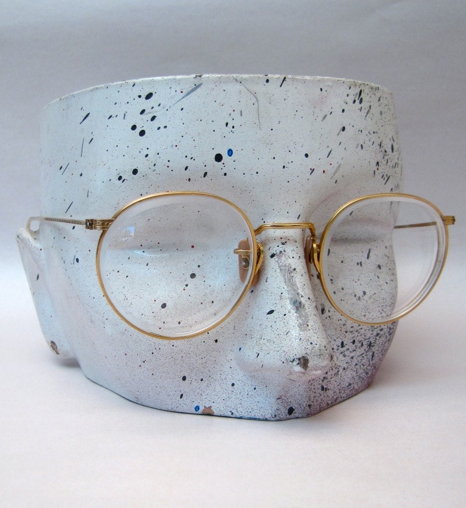 Vintage round wire frame eye glasses frames 1920s by ...