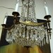 Vintage Art Deco HOLLYWOOD REGENCY Crystal Basket Chandelier