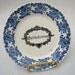 Vintage Belladonna Poison Plate Flow Blue Belladonna apothecary label Dark Shadows