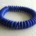 Czech Glass Beads - 50 Opaque Blue Czech Glass Discs 5x2mm