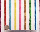 Eric Carle "The Very Hungry Caterpillar" RAINBOW STRIPES Quilt Fabric