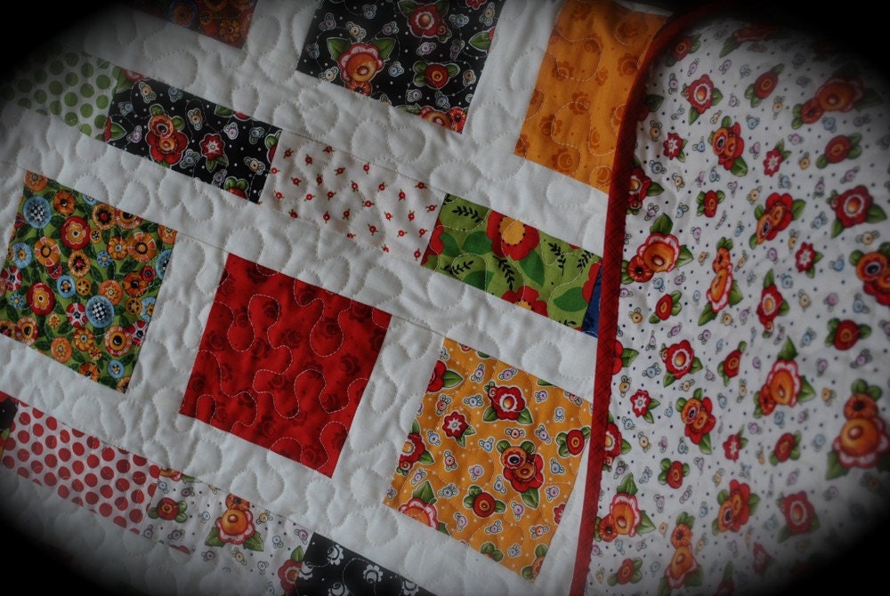 Mary Engelbreit Attitude Girls Baby or Toddler Quilt-Custom Made to Order