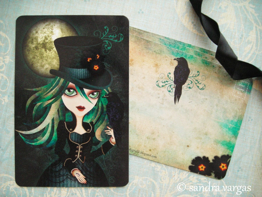 Raven's Moon Limited Edition Postcard