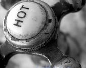Memorial Day SALE art for the bathroom hOT and cOLD 8x10 set